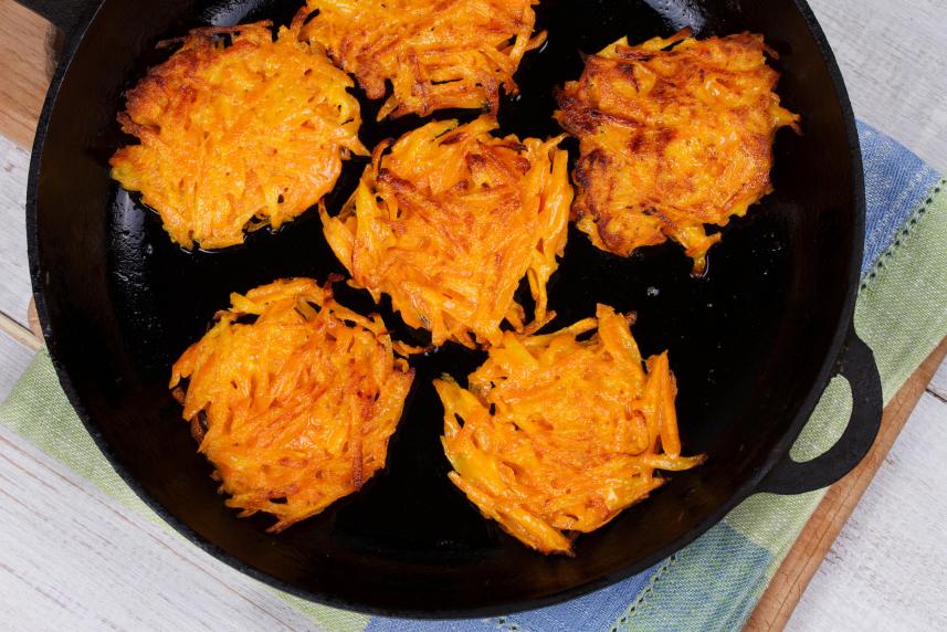 Carrot latkes