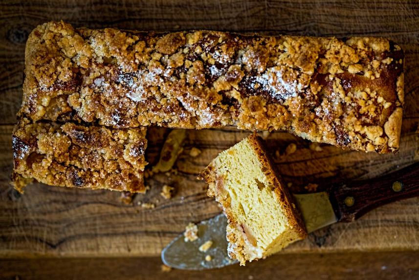 Photo: Apple Crumb Coffee Cake.