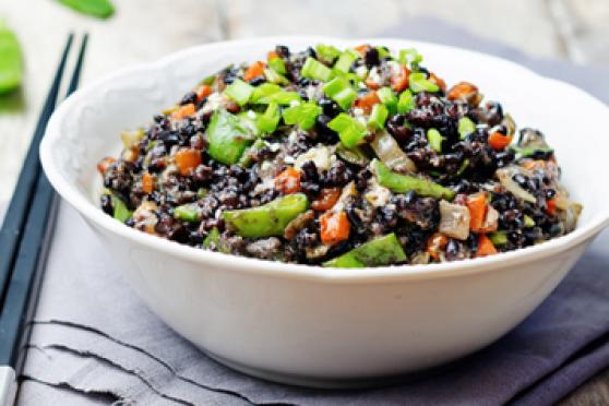 Black Rice & Veggies